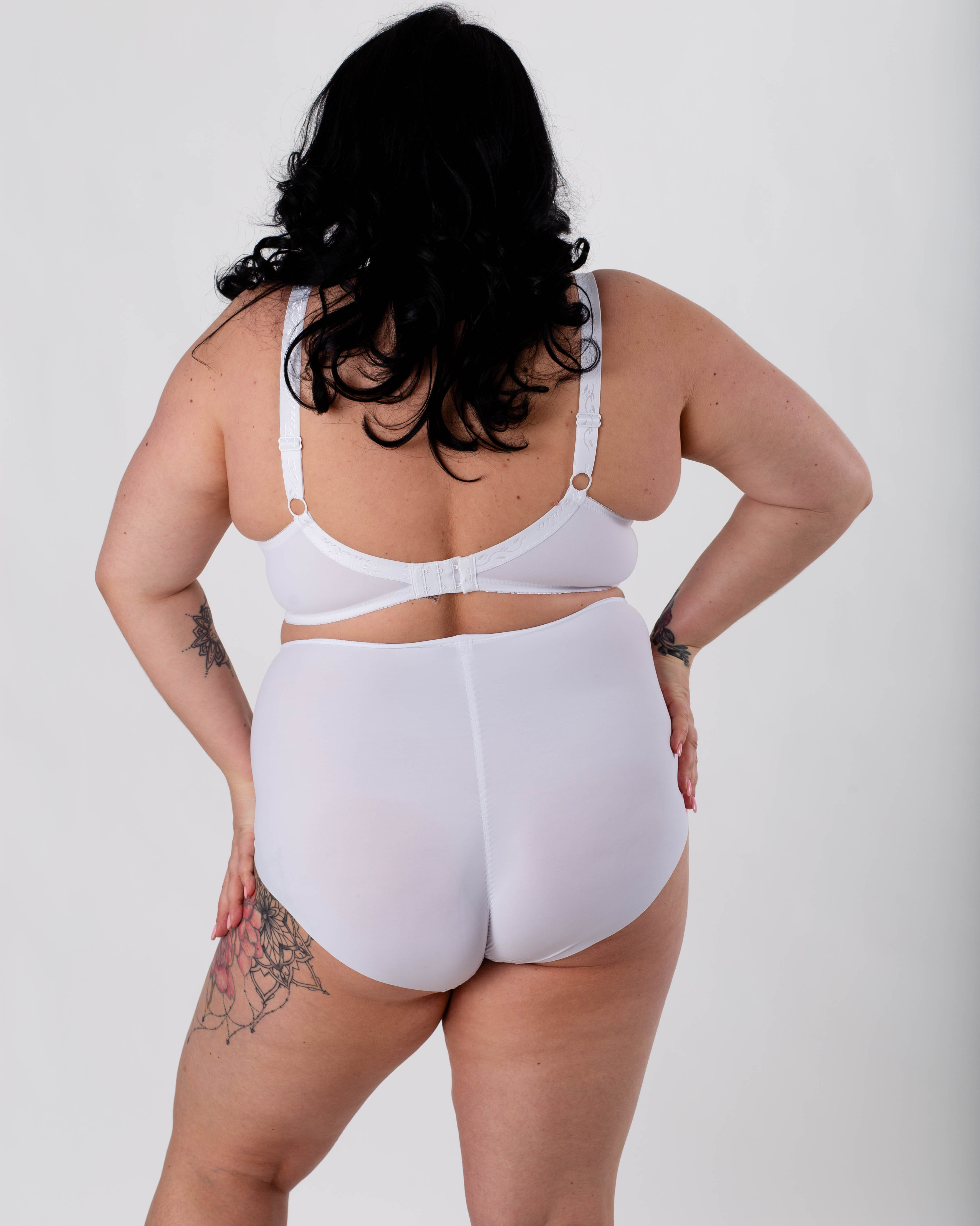 Жіночі безшовні трусики  lanny mode 5008 білі 3952-7